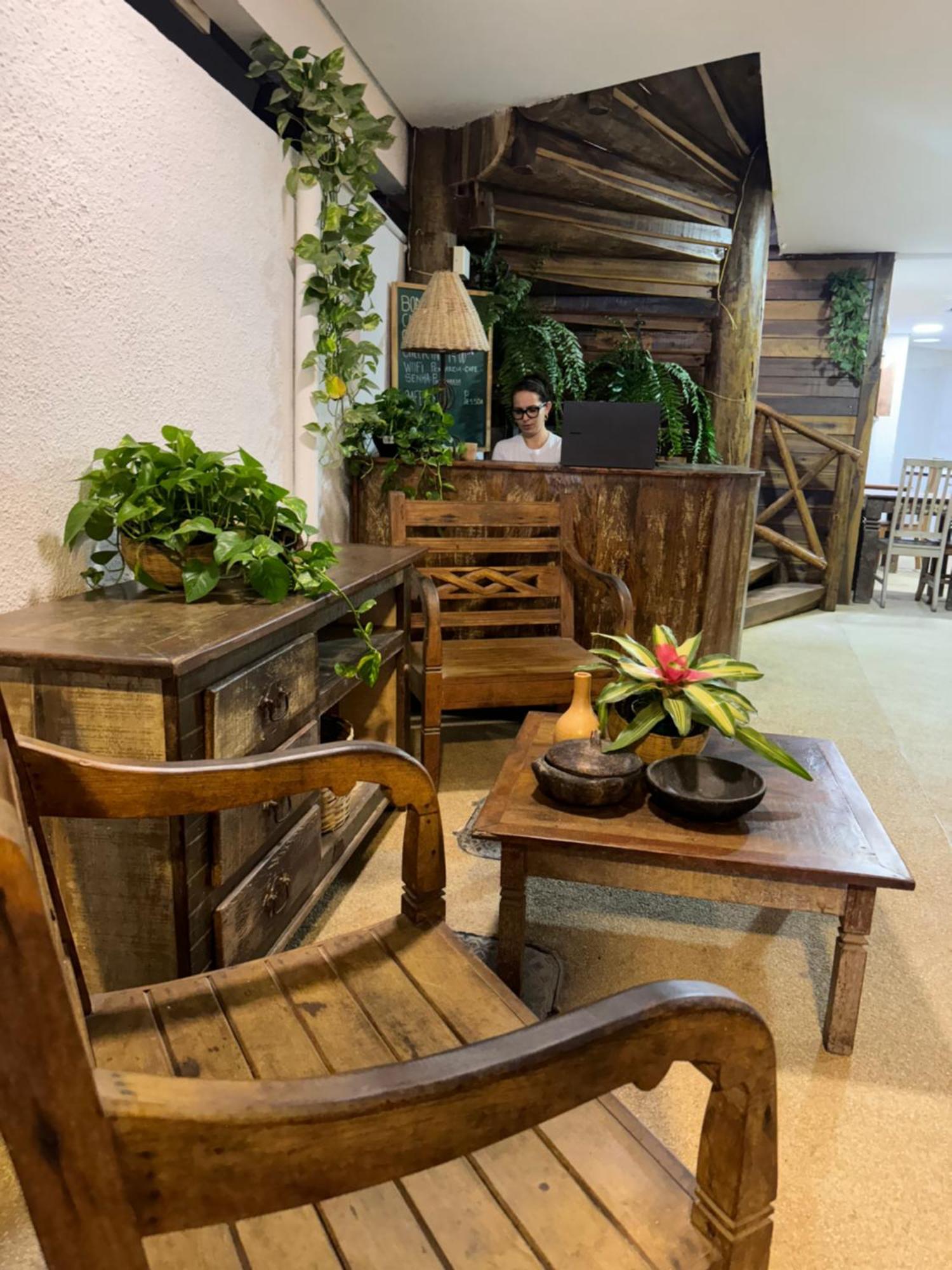 Pousada Pe Na Areia Vila do Abraao Екстер'єр фото